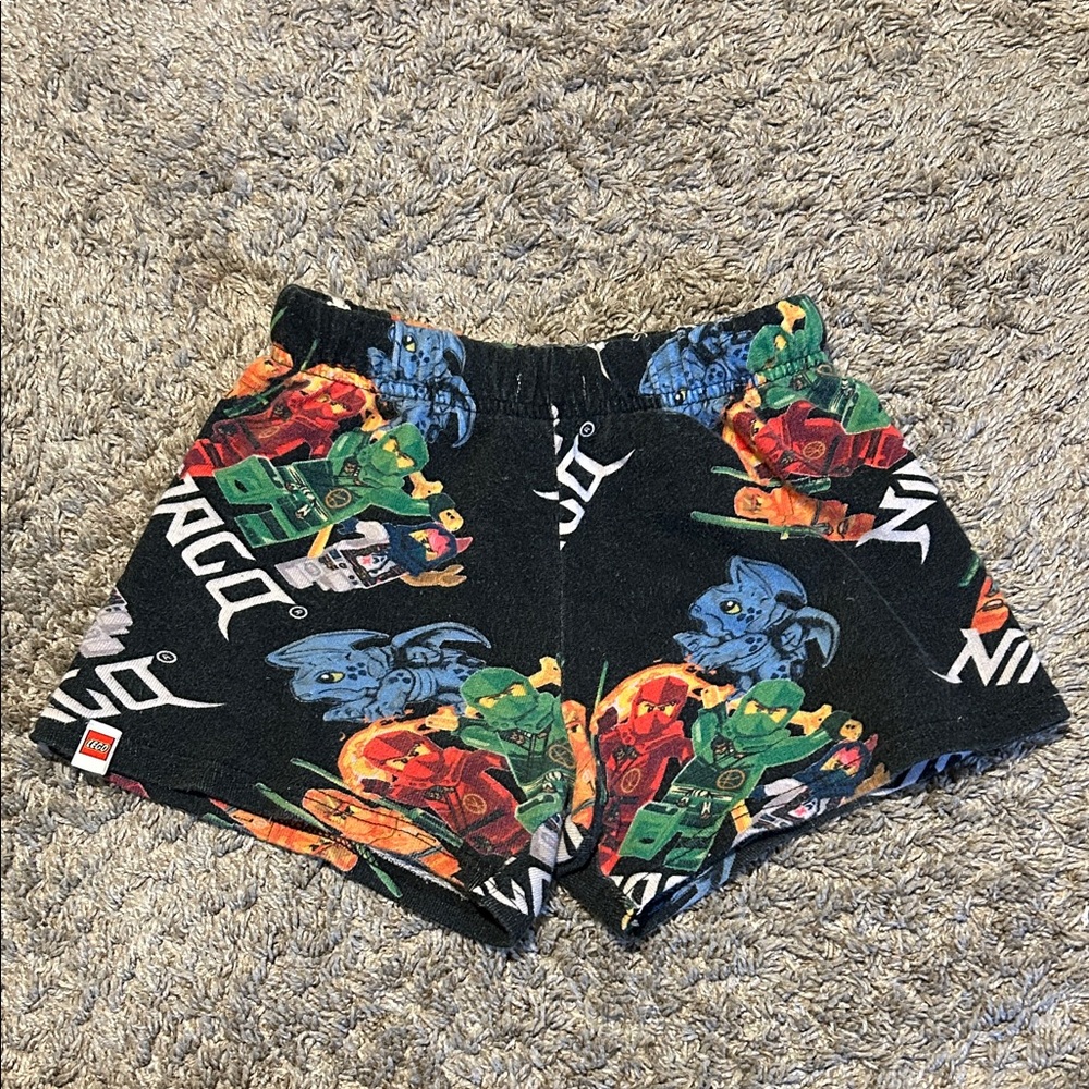 H&M Lego Ninjago Cotton Shorts 4T